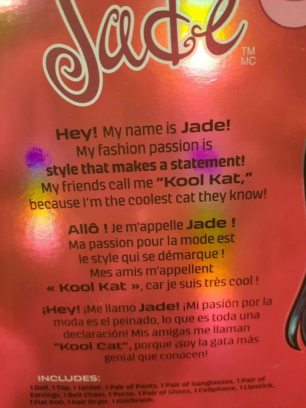 Bratz Jade Collectors Doll Always Bratz Matching Accessories And Poster